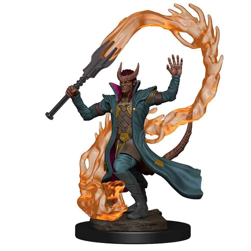 Tiefling Male Sorcerer D&D Premium Painted Figures - Bea DnD Games