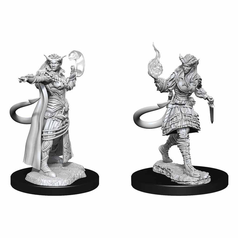Tiefling Sorcerer (Female) Nolzurs Marvelous Unpainted Miniatures - Bea DnD Games