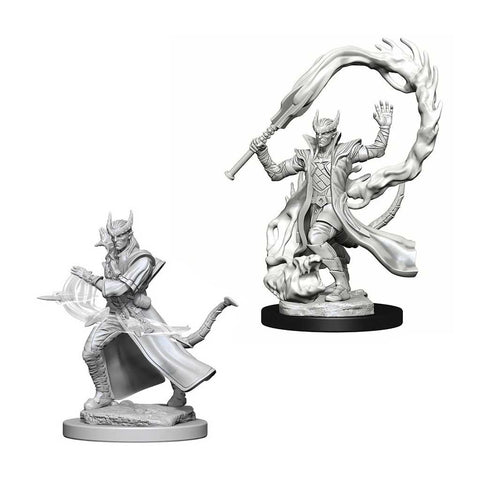 Tiefling Sorcerer (Male) Nolzurs Marvelous Unpainted Miniatures - Bea DnD Games
