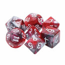 Titans Favour - 7 Piece Polyhedral Dice Set + Dice Bag - Bea DnD Games