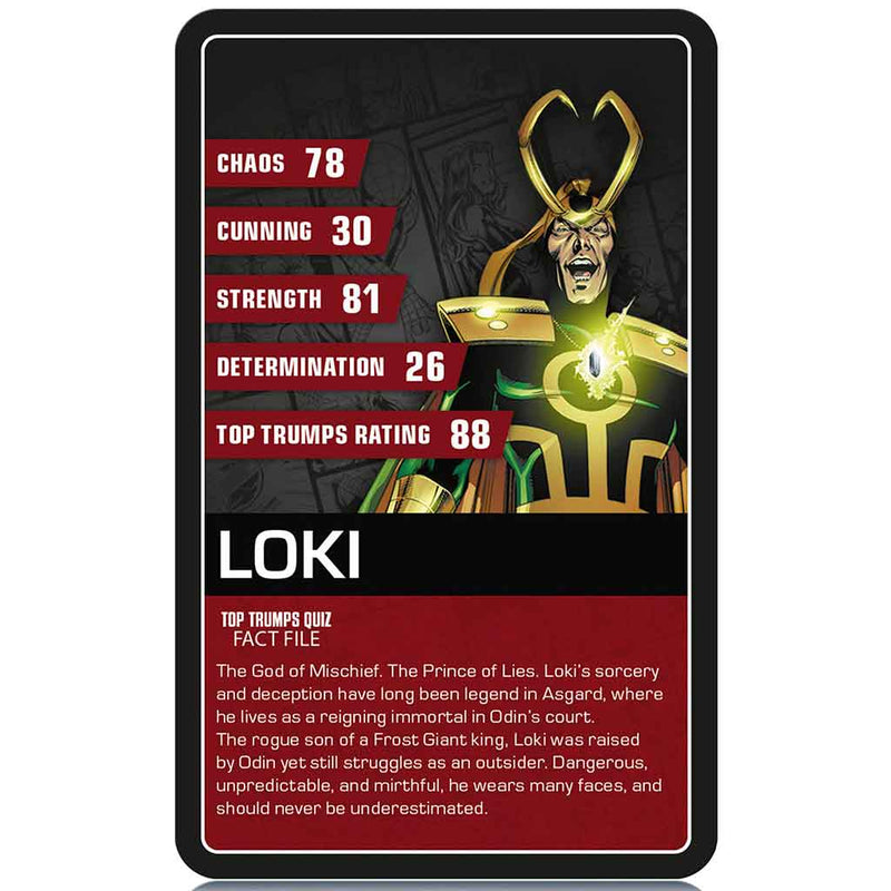 Top Trumps: Marvel Super Villains - Bea DnD Games