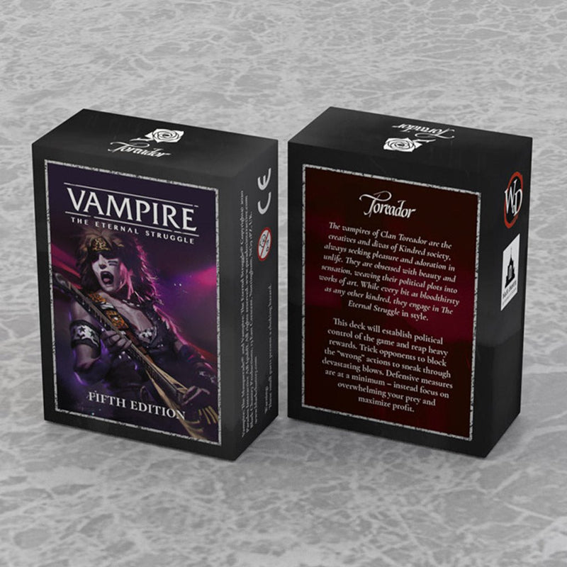 Toreador - Vampire: The Eternal Struggle Fifth Edition Preconstructed Deck - Bea DnD Games