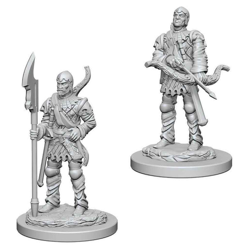 Town Guards Deepcuts Unpainted Miniatures - Bea DnD Games