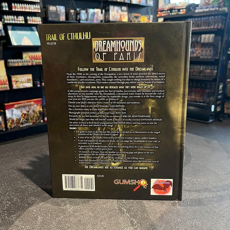 Trail of Cthulhu RPG - Dreamhounds of Paris - Bea DnD Games