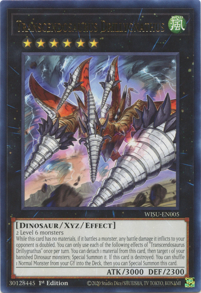 Transcendosaurus Drillygnathus [WISU-EN005] Rare - Bea DnD Games