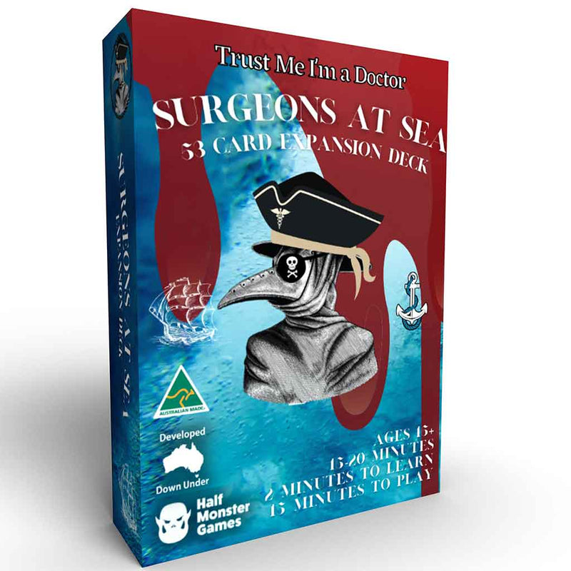 Trust me I'm a Doctor Surgeons at Sea Expansion - Bea DnD Games