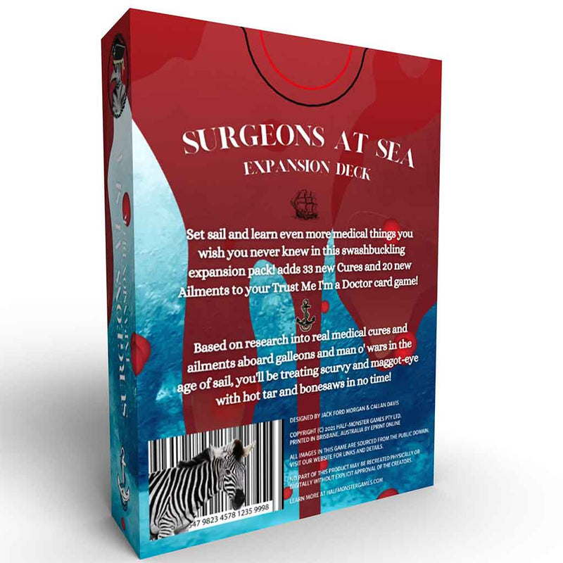 Trust me I'm a Doctor Surgeons at Sea Expansion - Bea DnD Games