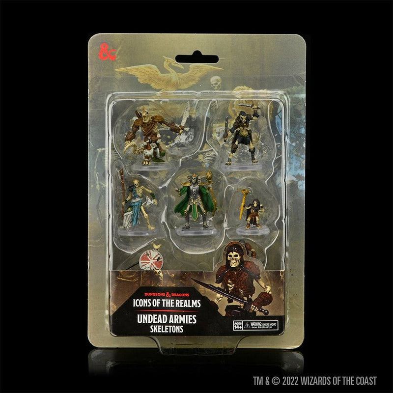 Undead Armies - Skeletons - D&D Icons of the Realms Prepainted Miniatures - Bea DnD Games