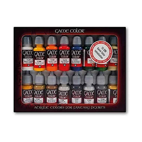 Vallejo Game Colour - Introduction 16 Colour Set - Bea DnD Games