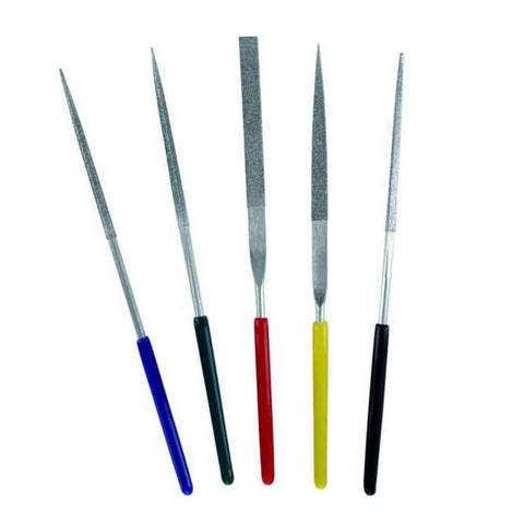 Vallejo Hobby Tools - 5pc Diamond File set 100mm - Bea DnD Games