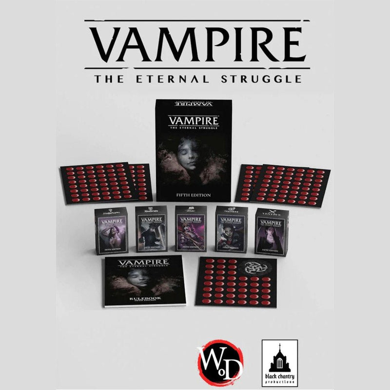 Vampire: The Eternal Struggle Fifth Edition Starter Kit Box - Bea DnD Games