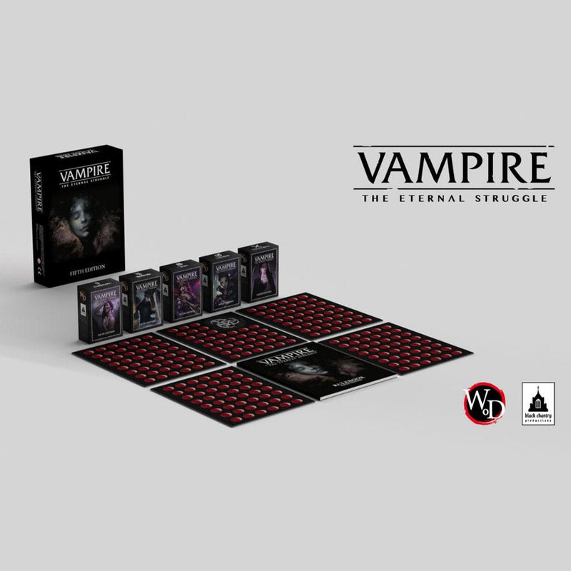 Vampire: The Eternal Struggle Fifth Edition Starter Kit Box - Bea DnD Games