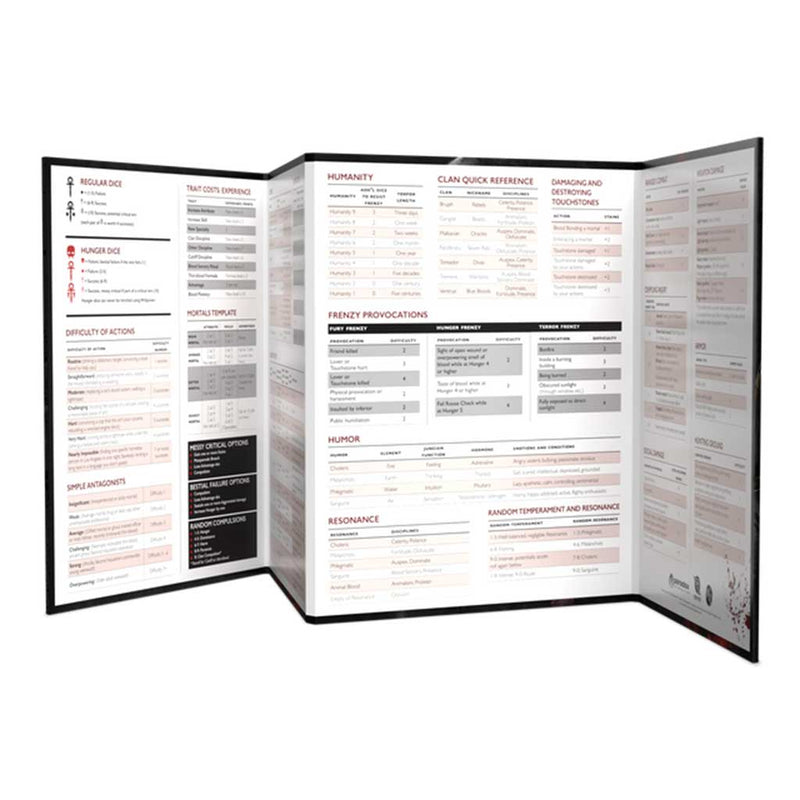 Vampire: The Masquerade 5th Edition - Storytellers Toolkit - Bea DnD Games