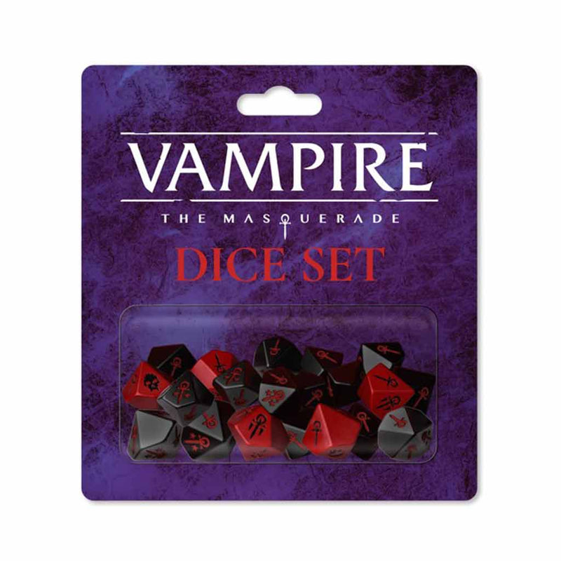 Vampire The Masquerade Dice Set - Bea DnD Games