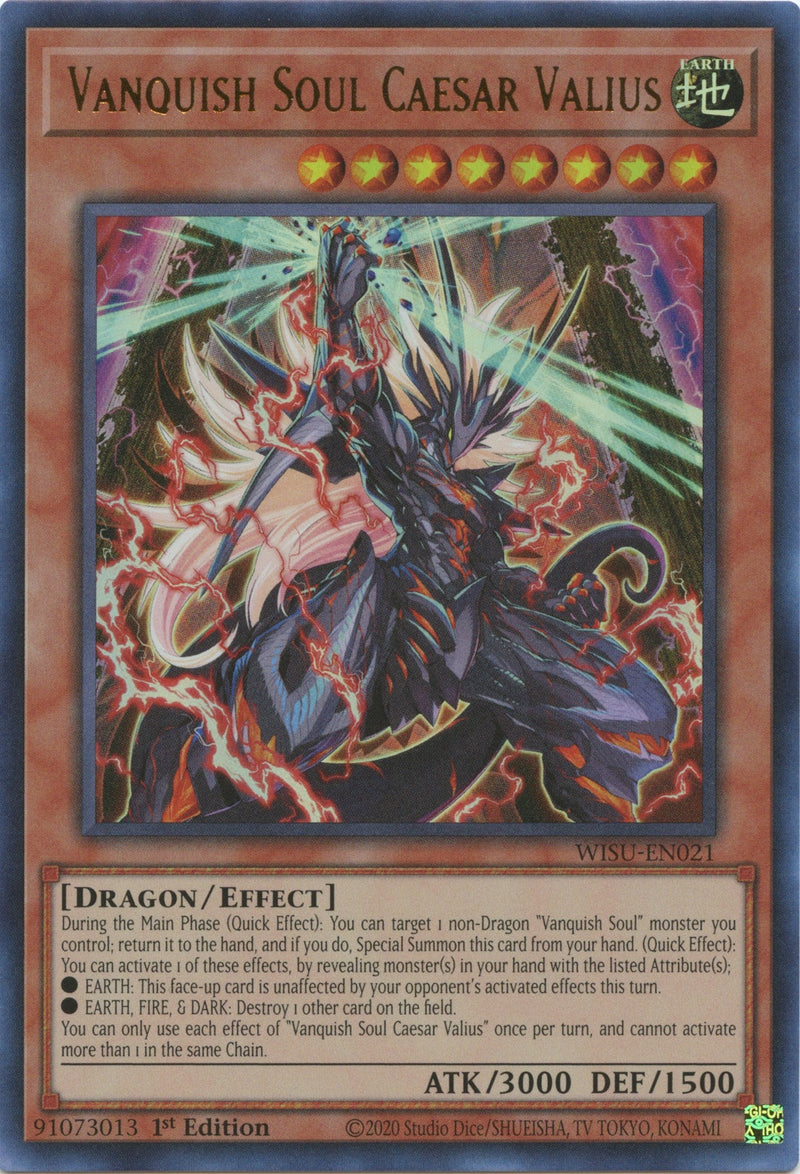 Vanquish Soul Caesar Valius [WISU-EN021] Ultra Rare - Bea DnD Games