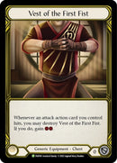 Vest of the First Fist (Golden) [FAB100] (Promo) Cold Foil - Bea DnD Games