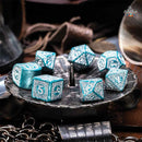 Viking - Mjolnir 7pc Polyhedral Dice Set by Q Workshop - Bea DnD Games