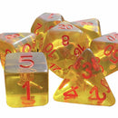 Viking Raider - 7 Piece Polyhedral Dice Set + Dice Bag - Bea DnD Games