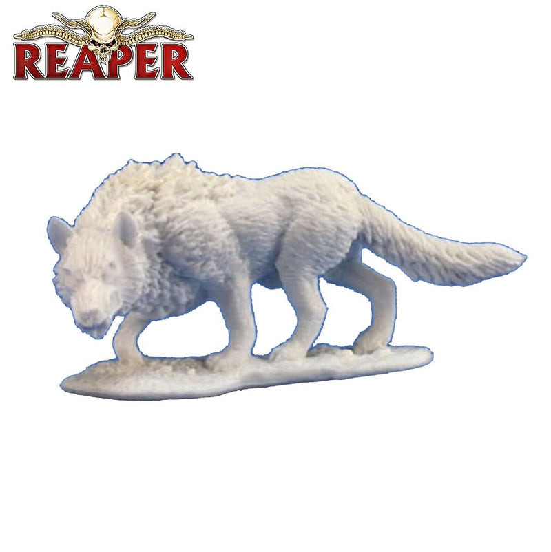 Warg - Dark Heaven Bones Unpainted Miniatures by Reaper Miniatures - Bea DnD Games