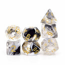 Whispered Dreams 7 Piece Polyhedral Dice Set + Dice Bag - Bea DnD Games