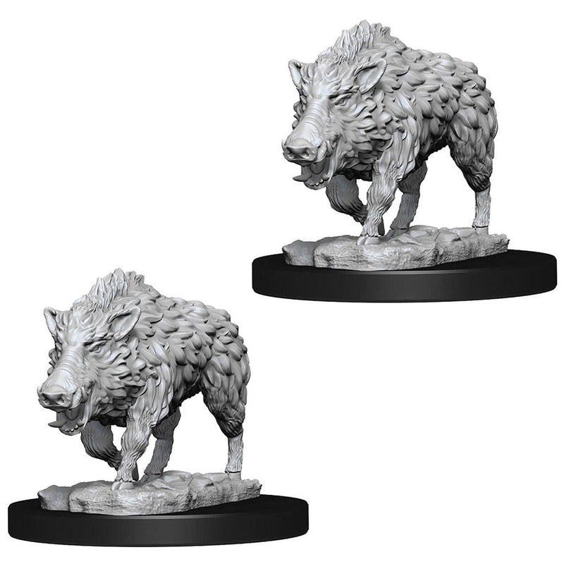 Wild Boar Deep Cuts Unpainted Miniatures - Bea DnD Games