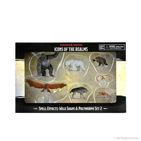Wild Shape & Polymorph Set 2 D&D Icons of the Realms Miniatures Premium Set - Bea DnD Games