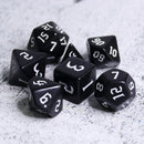Witch Runes - 7 Piece Runic Polyhedral Dice Set + Dice Bag - Bea DnD Games