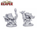 Wizard Mouslings - Dark Heaven Bones Unpainted Miniatures by Reaper Miniatures - Bea DnD Games