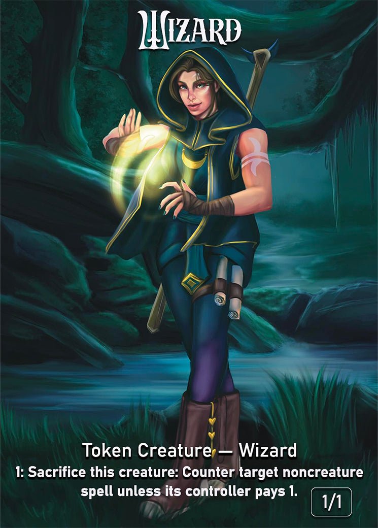 Wizard Token [Bea DnD Games Tokens] - Bea DnD Games