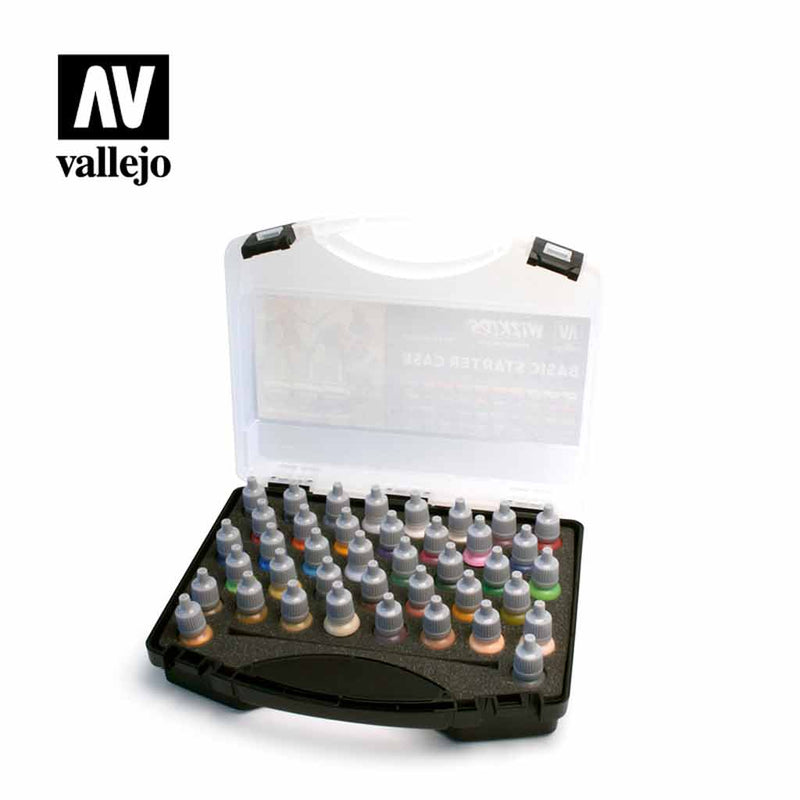 Wizkids Premium Paint Set by Vallejo: Basic Starter Case - Bea DnD Games
