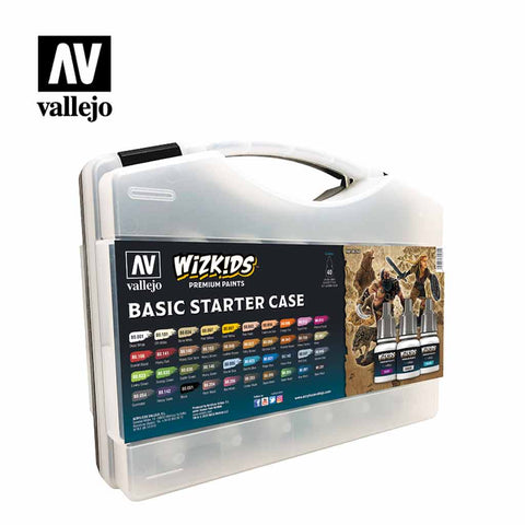 Wizkids Premium Paint Set by Vallejo: Basic Starter Case - Bea DnD Games