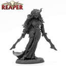 Ziba, Female Efreeti - Reaper Bones Black Unpainted Miniatures by Reaper Miniatures - Bea DnD Games